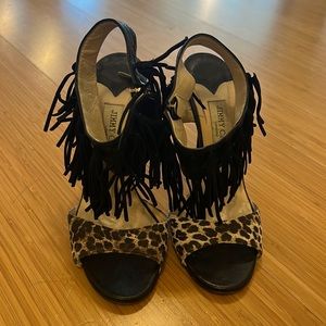 Jimmy Choo fringe sandal